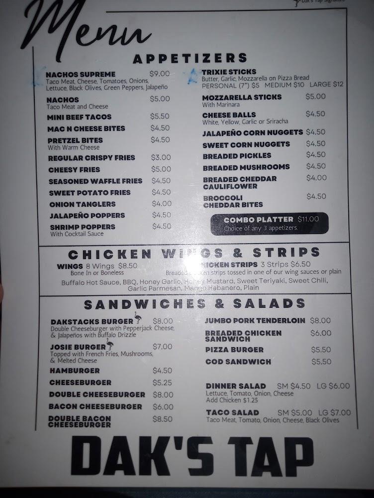 Dak's Tap Menu image 1